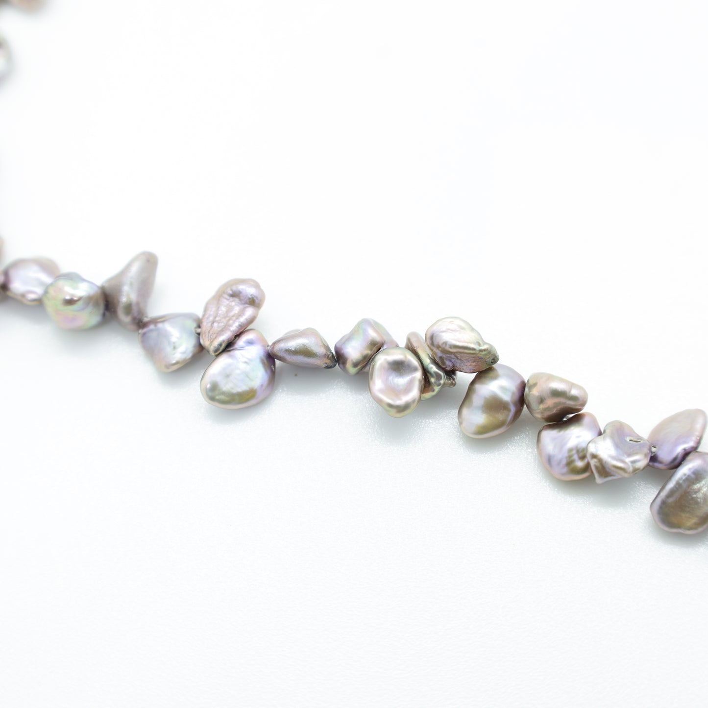 Collier Perles Keshi d'Eau Douce Violine