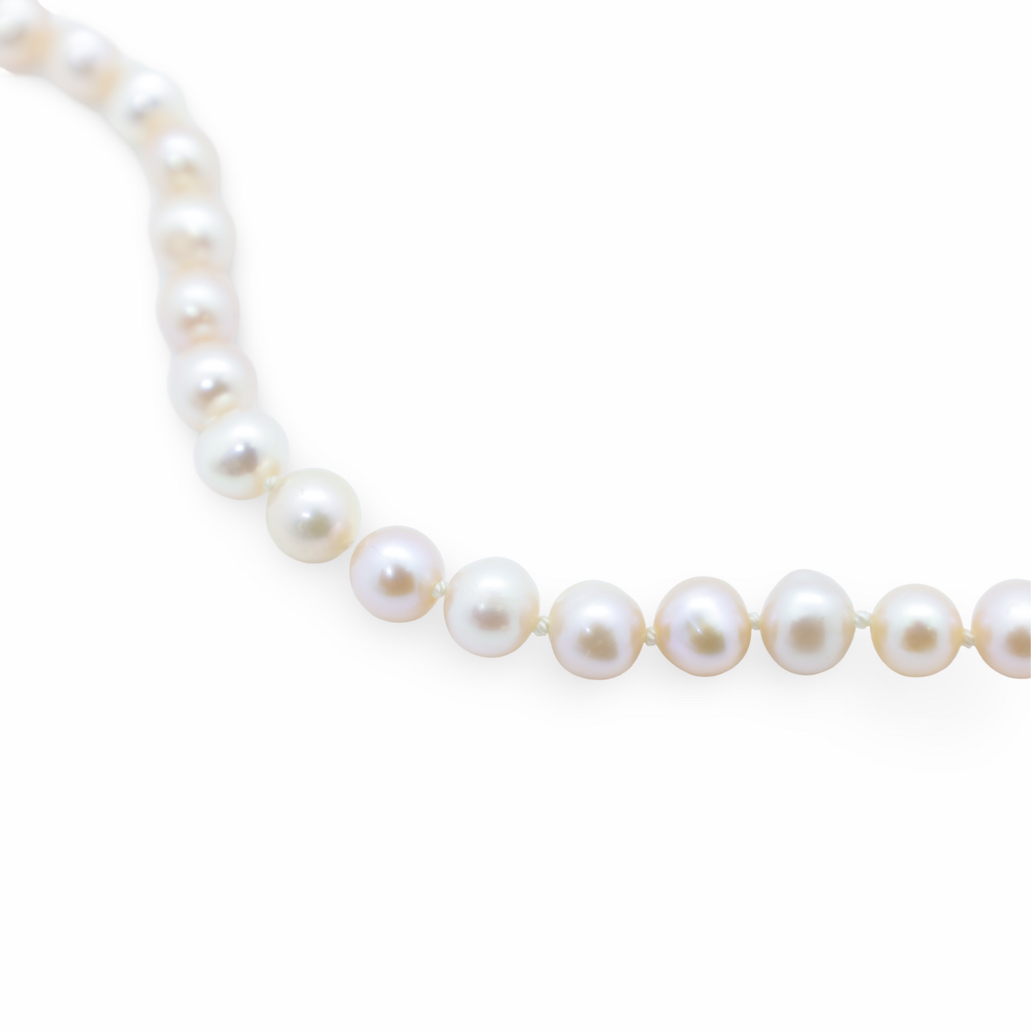Collier Choker en Perles Baroques d'Eau Douce Saumonées