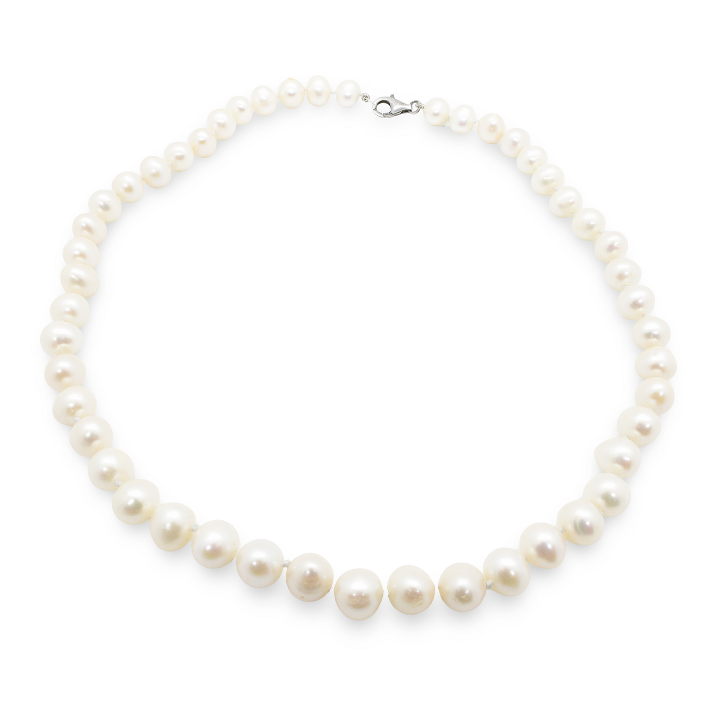 Collier Choker Perles Baroques d’Eau Douce Blanches