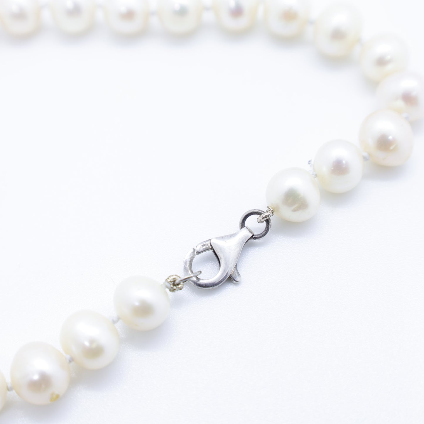 Collier Choker Perles Baroques d’Eau Douce Blanches